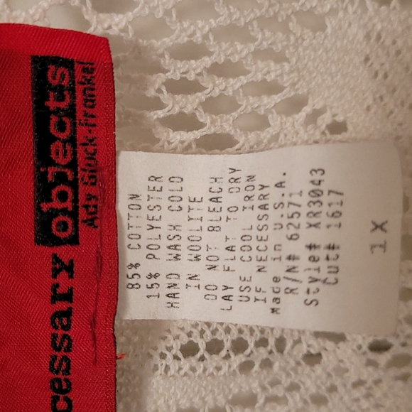 Cotton lace sweater - Picture 7 of 12